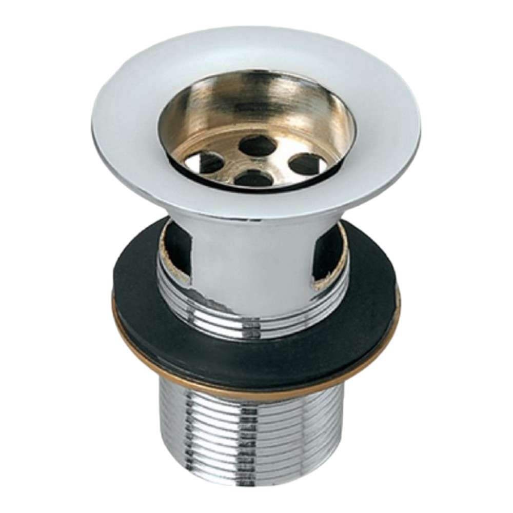 Jaquar (ALD-CHR-709) 80 mm Height Slotted Basin Waste - Chrome 0