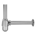 Essco Jaquar (ALE-CHR-773ML300X125) 300 mm x 125 mm Bottle Trap Long Wall Connection Pipes - Chrome 0