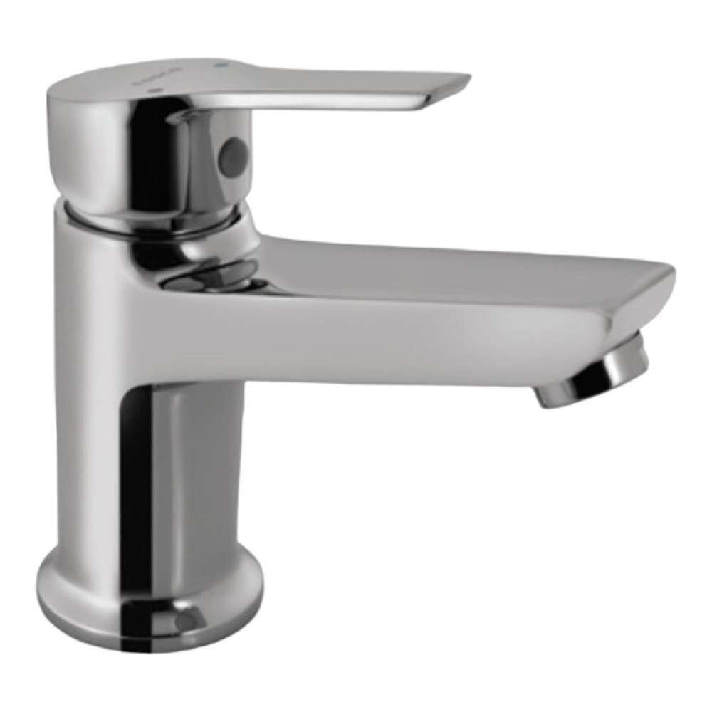 Essco Jaquar (APR-CHR-101011NB) 375 mm Long Braided Hoses & Single Lever Basin Mixer without Popup Waste - Chrome 0