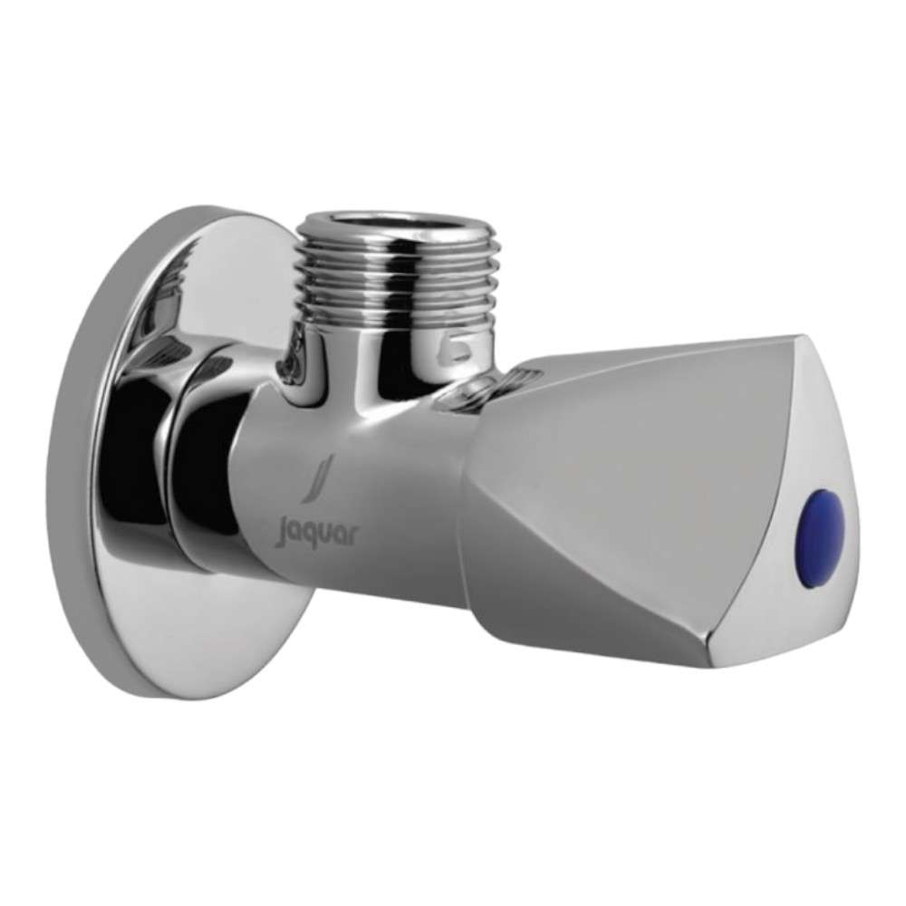 Jaquar (AQT-CHR-3057P) Angle Valve with Triangular Handle & Wall Flange - Chrome 0