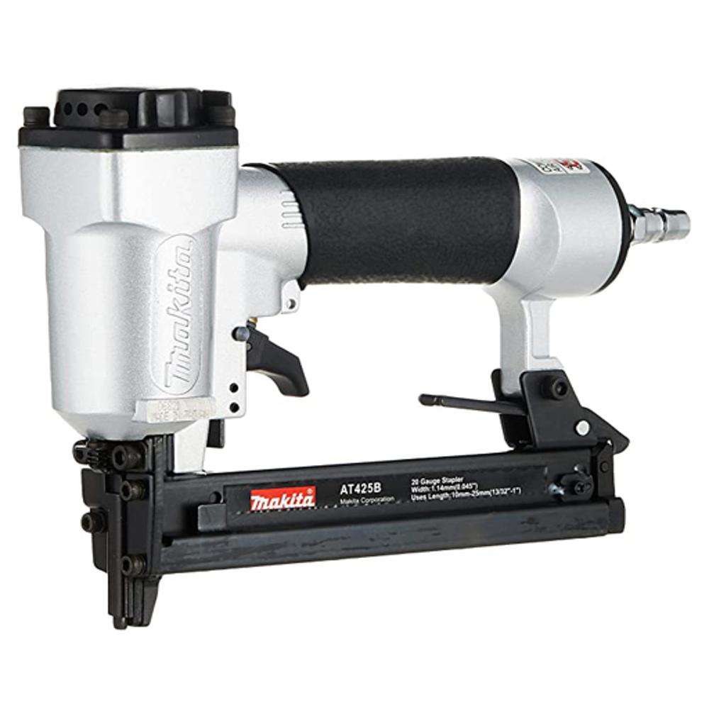 Makita AT425B Pneumatic Stapler 25mm Nail Length 20 Gauge 0