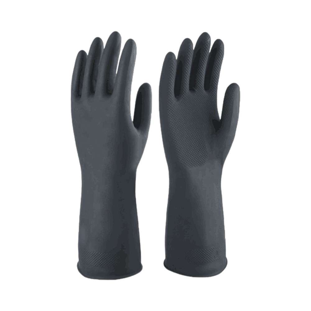 Ameriza Chlorinated Latex Industrial gloves, Large, 1pair/pack 0