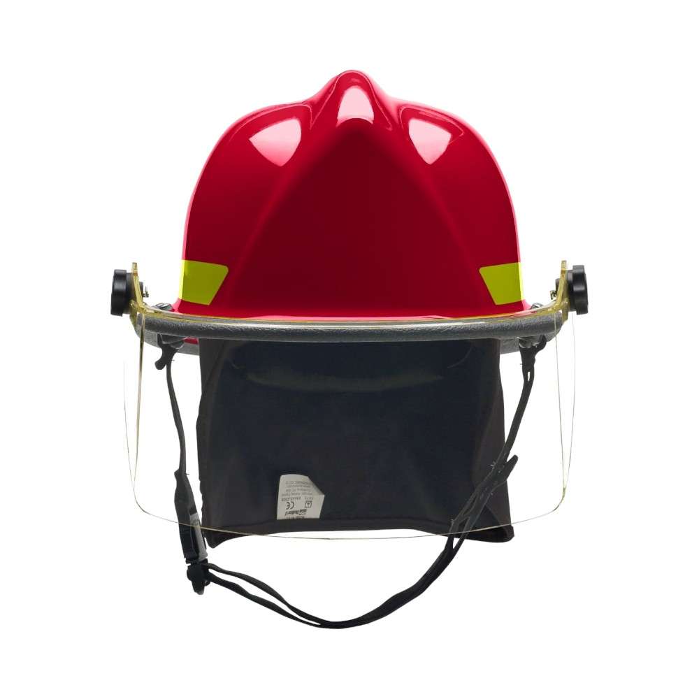 Bullard LTX Series Fire Fighting Helmet, Red 2