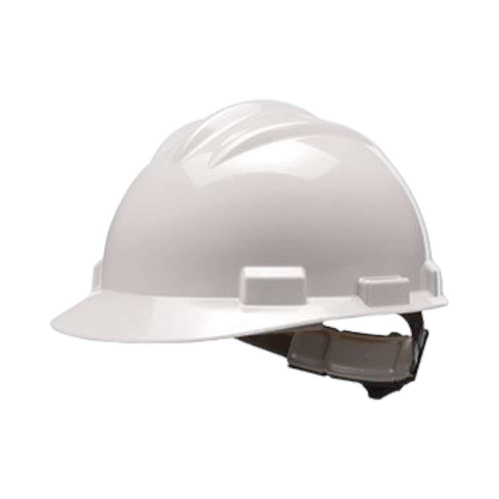 Bullard S61 Non Ventilated Safety Helmet,Flex Gear Ratchet Suspension