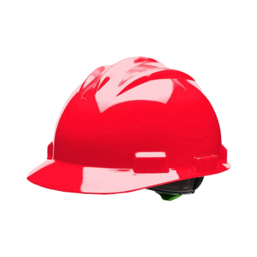 Bullard S61 Non Ventilated Safety Helmet,Flex Gear Ratchet Suspension 1
