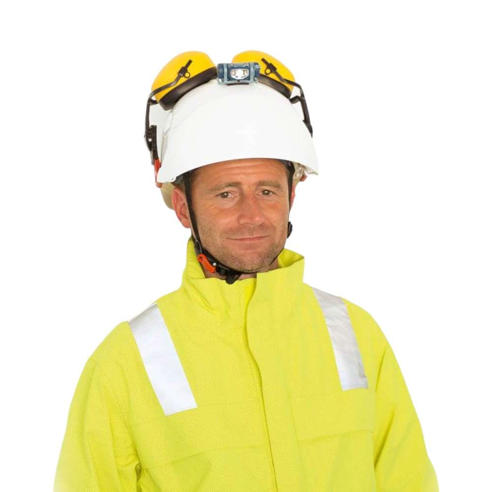 BSD 7406401 HRC 2 ErgoS-Intec Plus Arc Flash Face Shield, 14Cal/Cm2 4
