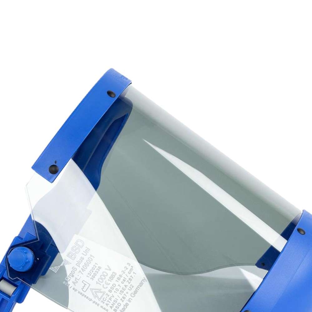 BSD 7406001 HRC 2 Ergos Plus Arc Flash Face Shield, 10.7Cal/Cm2 1