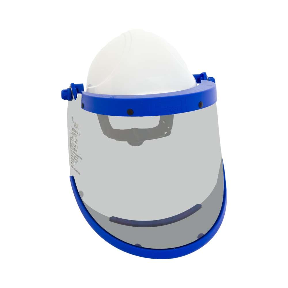 BSD 7407430 HRC 2 Ergos 3 Plus Arc Flash Face Shield, 12 Cal/Cm2, US Slot bracket 0