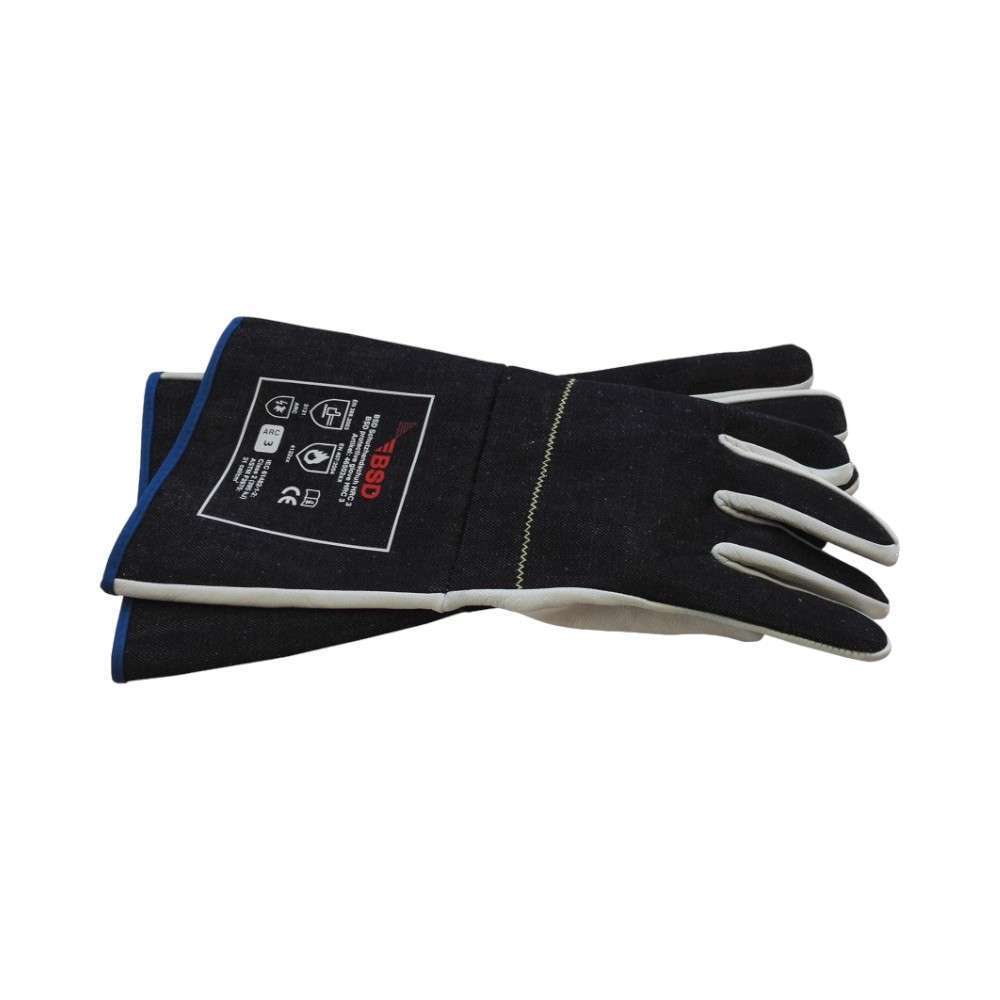 BSD HRC3 Arc Flash gloves, 31Cal/Cm2, Black, 1Pair/pack 1