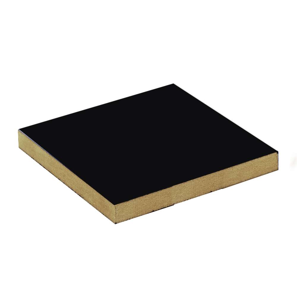 Black Melamine MDF Sheet -18mm 0