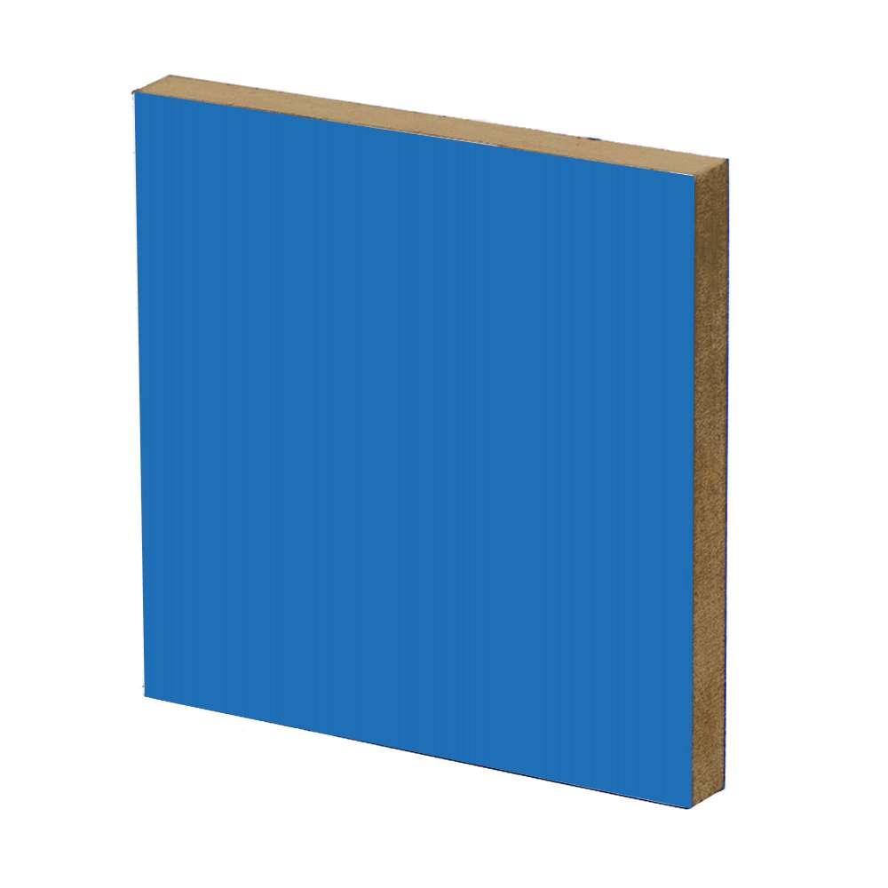 Blue Melamine MDF Sheet -18mm 1