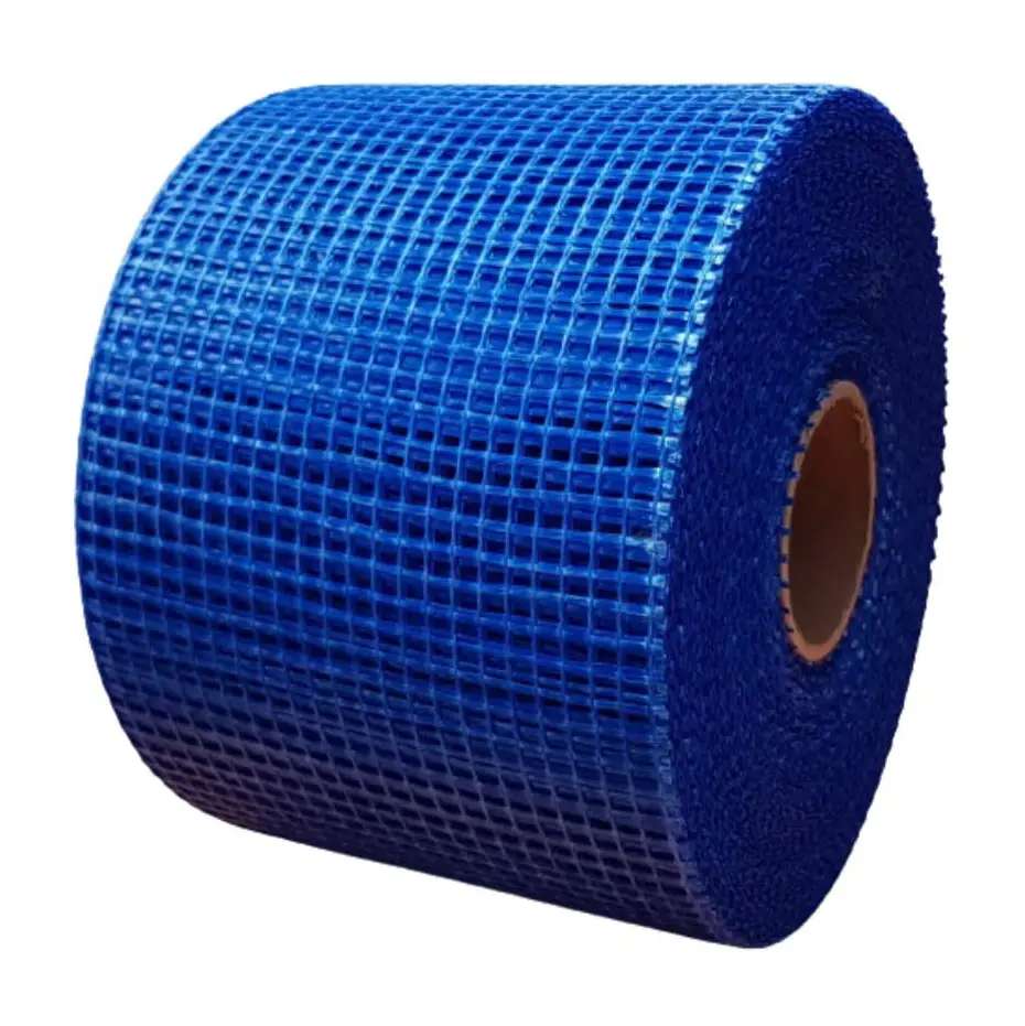 4" Blue Fibre Mesh 1