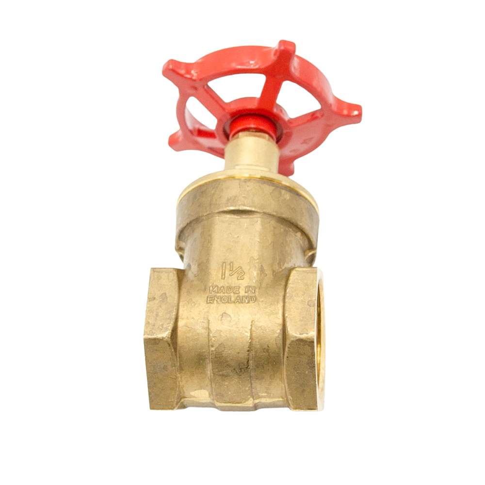 Pegler 1 1/2" 1065 Forged Brass Ball Gate Valve 1