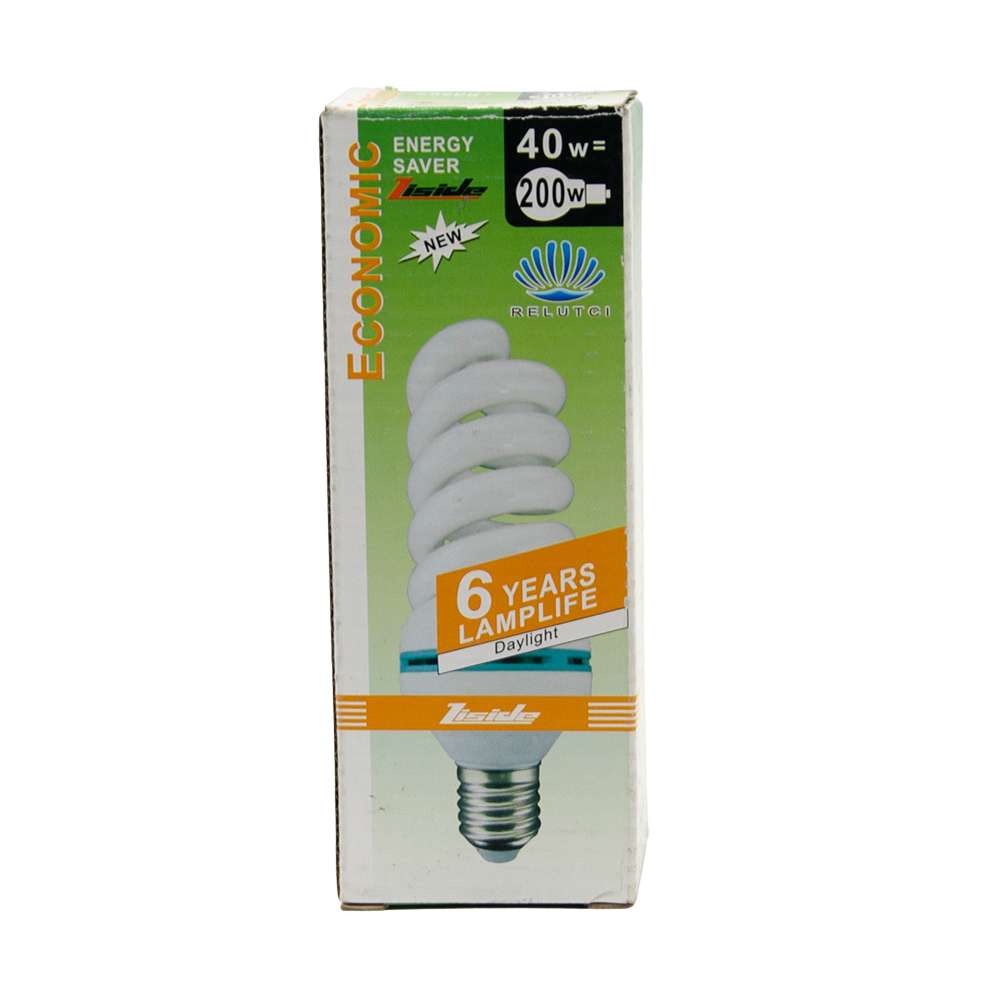 40W Economic Compact Fluorescent Light Bulb 4