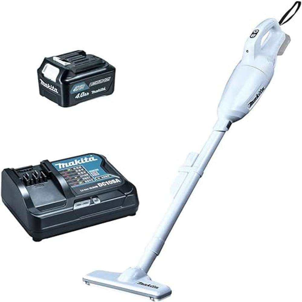 Makita CL108FDSMW CXT Cordless Cleaner Li-ion 12V 30W 0.6L Dust Capacity - White 0