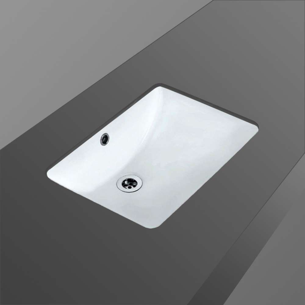 Jaquar (CNS-WHT-701) 485 x 370 x 205 mm Rectangular Under Counter Basin - White 0