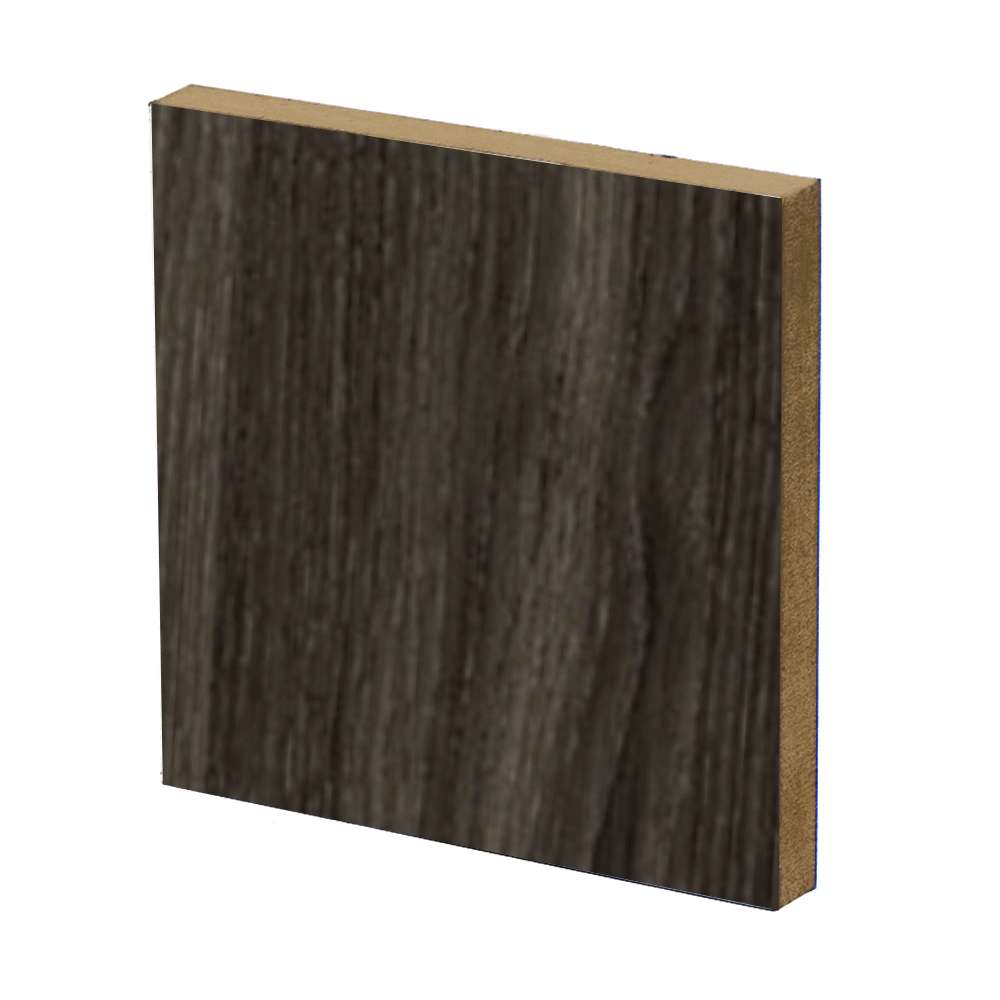 Coffee Brown Oak Melamine MDF Sheet -18mm 1