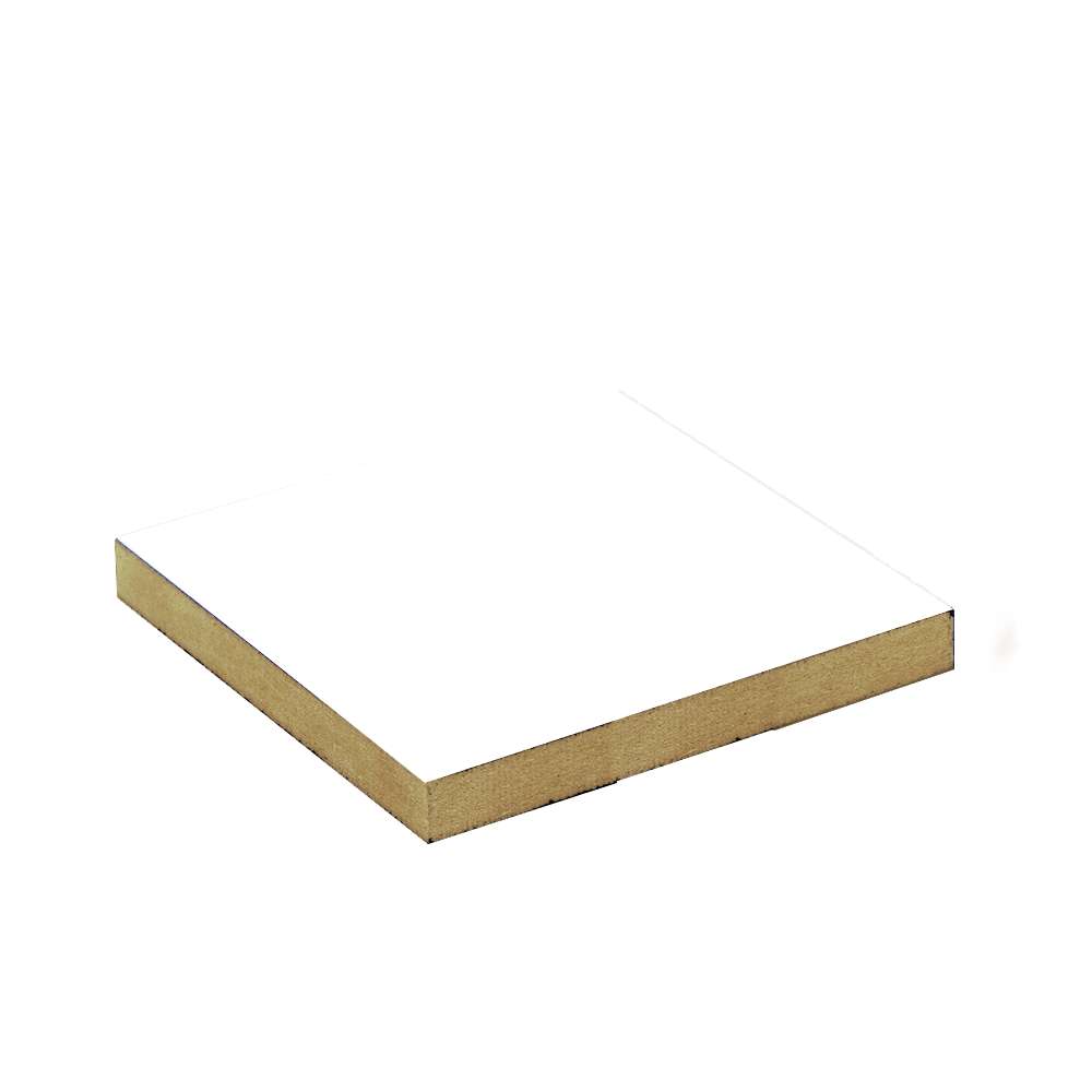 Cool White Melamine MDF Sheet -18mm 0