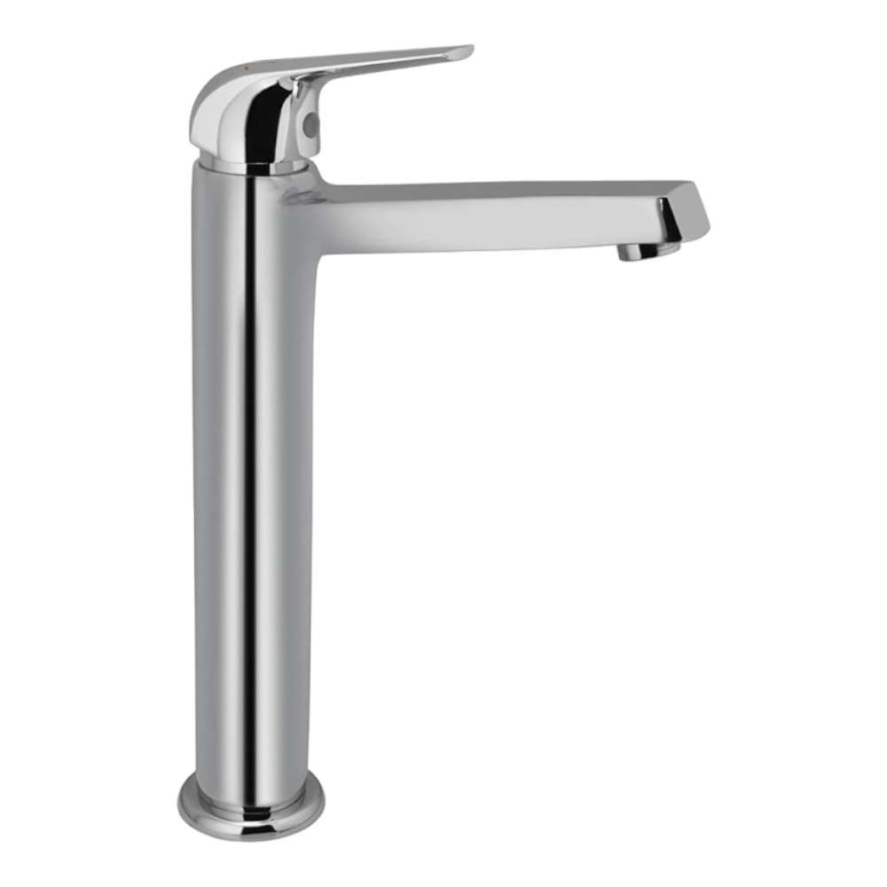 Jaquar (COP-CHR-005BPM) Single Lever High Neck Basin Mixer without Popup Waste - Chrome 0