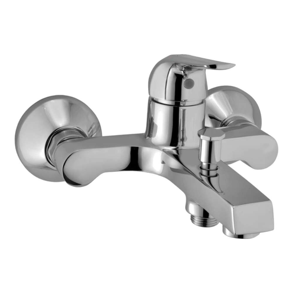 Jaquar (COP-CHR-119PM) Wall Mounted Single Lever Bath & Shower Mixer - Chrome 0