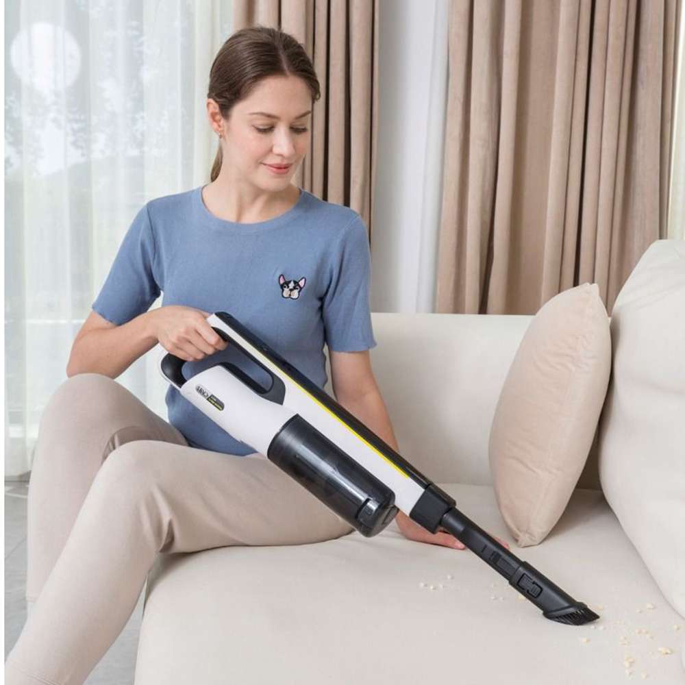Karcher VC4S Cordless White Upright Vacuum Cleaner 3