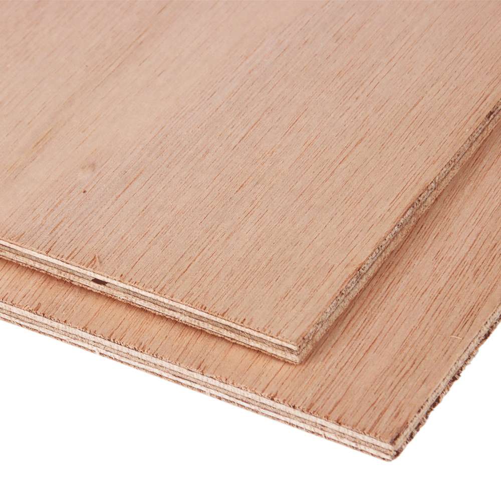 ألواح الخشب التجاري الخاص بأعمال البناء قياس (4ft x 8ft) سماكة (12MM) 4