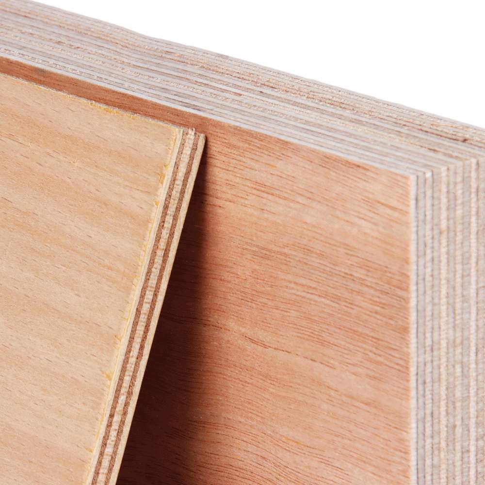 ألواح الخشب التجاري الخاص بأعمال البناء قياس (4ft x 8ft) سماكة (12MM) 5