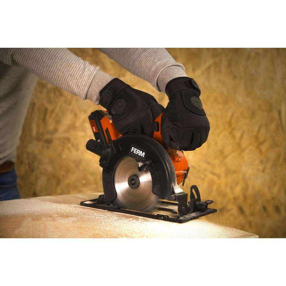 FERM CSM1049 20V Circular Saw, Excluding Battery and Charger 4