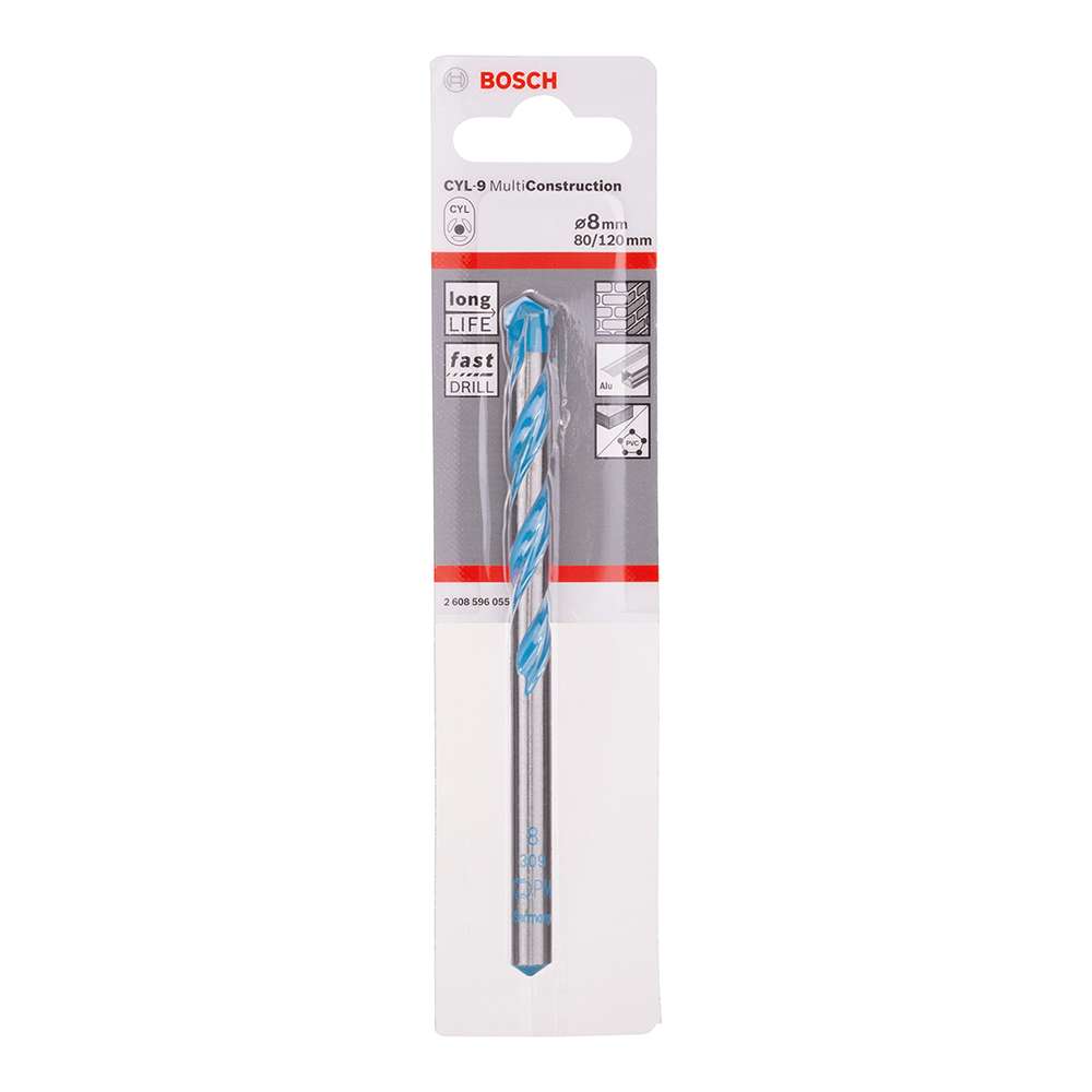 Bosch Professional 2608596055 CYL-9 Multi-Construction Drill Bit 8 x 80 x 120mm 2
