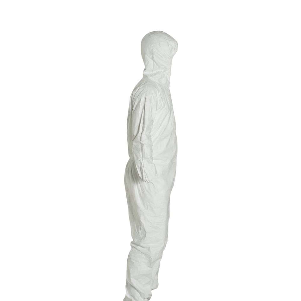 DUPONT TYVEK® Disposable Standard Coverall, White, Small 2
