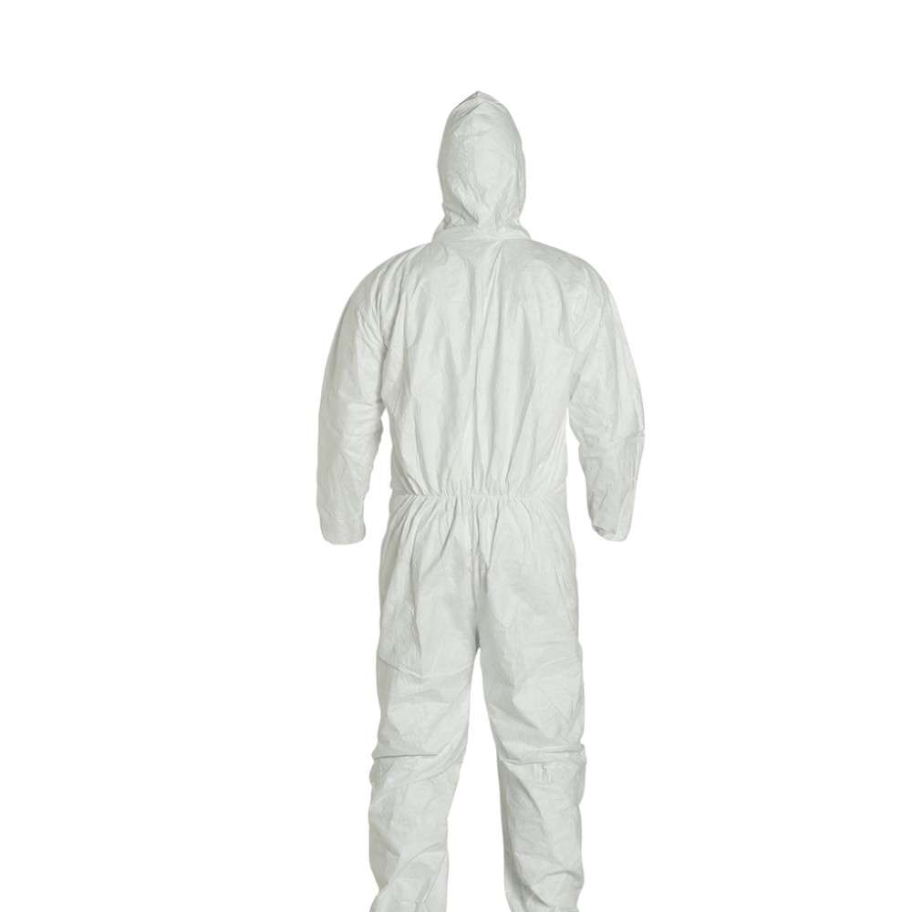 DUPONT TYVEK® Disposable Standard Coverall, White, Small 4
