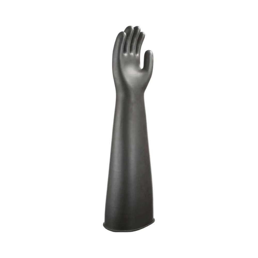 DPL Natural Rubber Workman Gloves, 60cm Length Black, XL, 1pair/pack 0