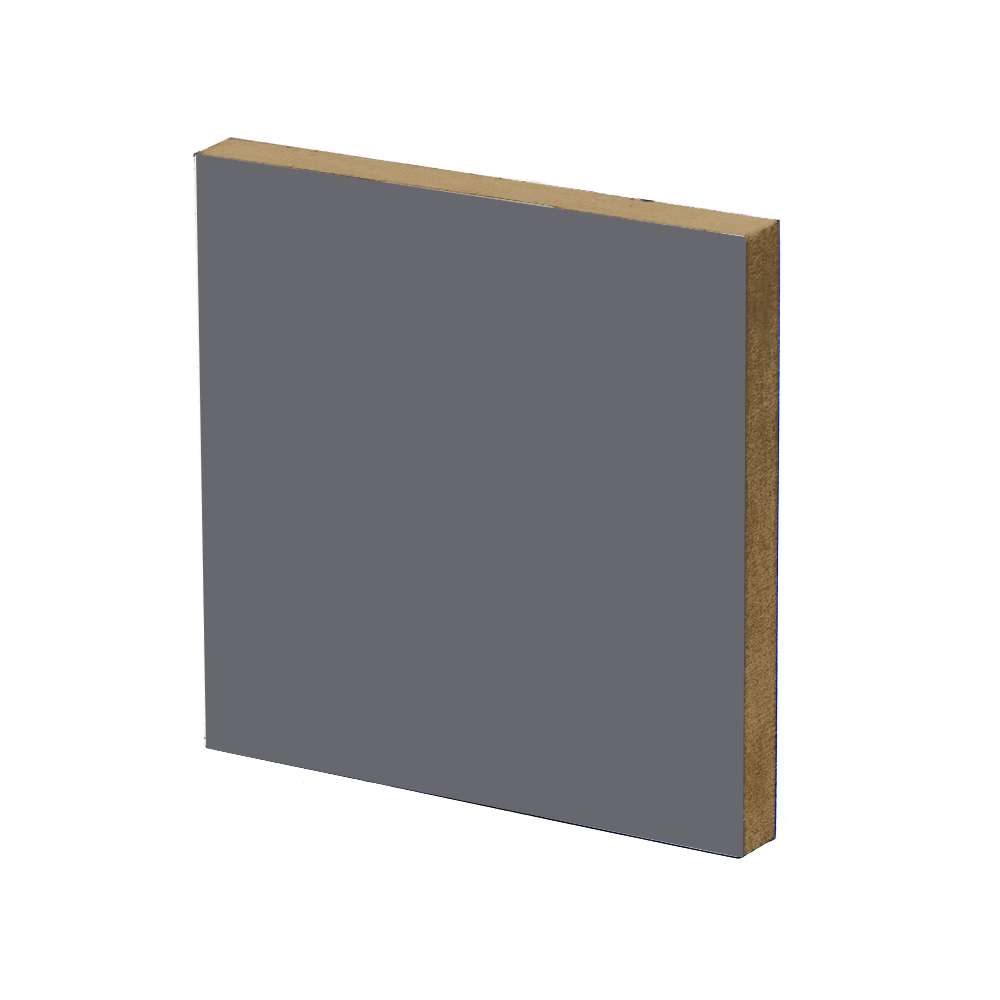 Dark Grey Melamine MDF Sheet -18mm 1