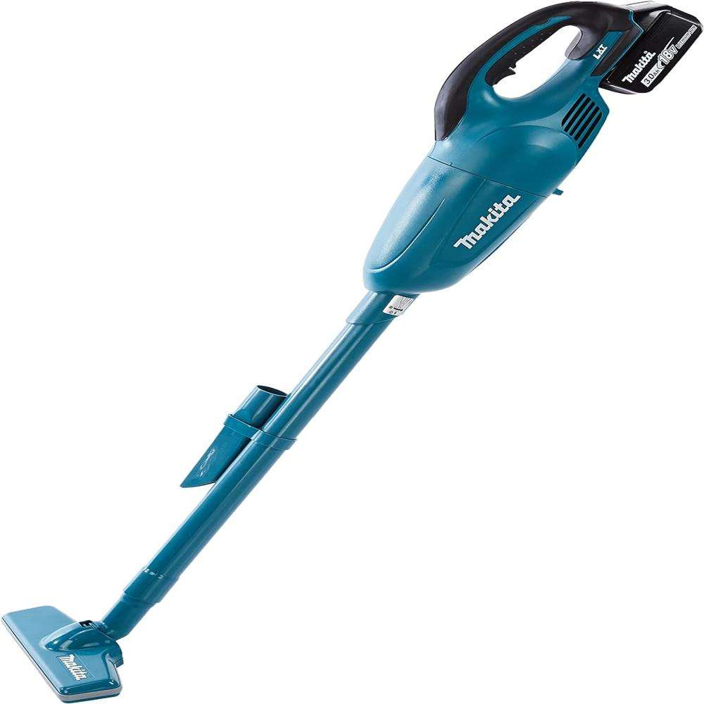 Makita DCL180RF 18V LXT Cordless Vacuum Cleaner 0.65L Capacity - Blue 0