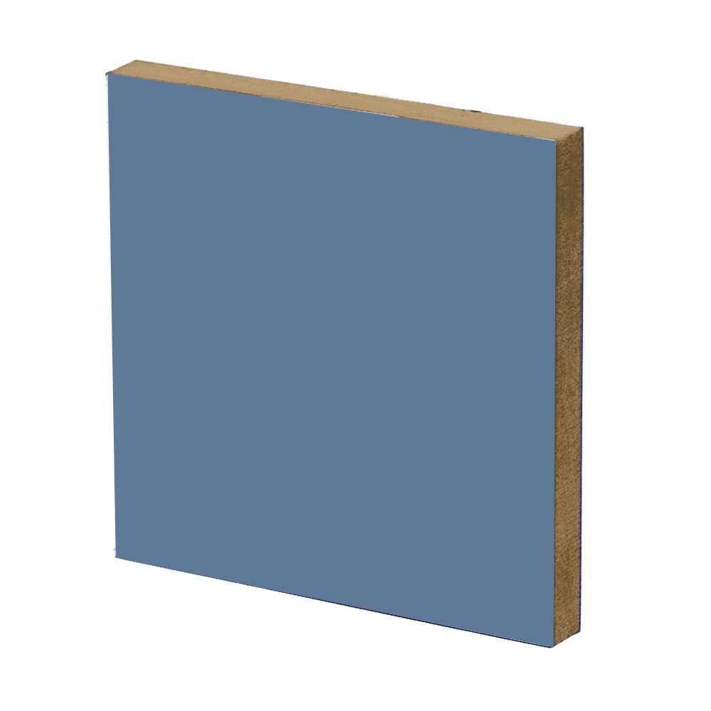 Denim Blue Melamine MDF Sheet -18mm 1