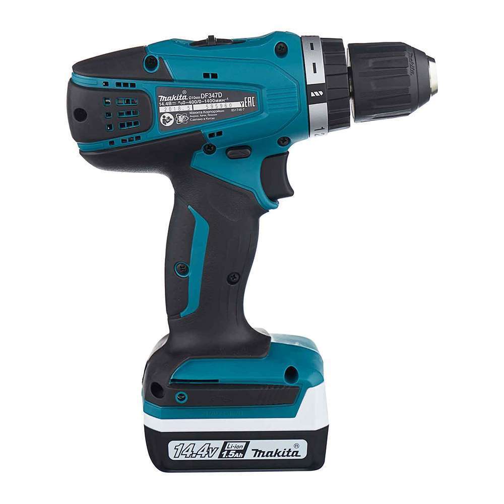 Makita DF347DWE 14.4V LXT Cordless Drill Driver G-Series 10mm 2