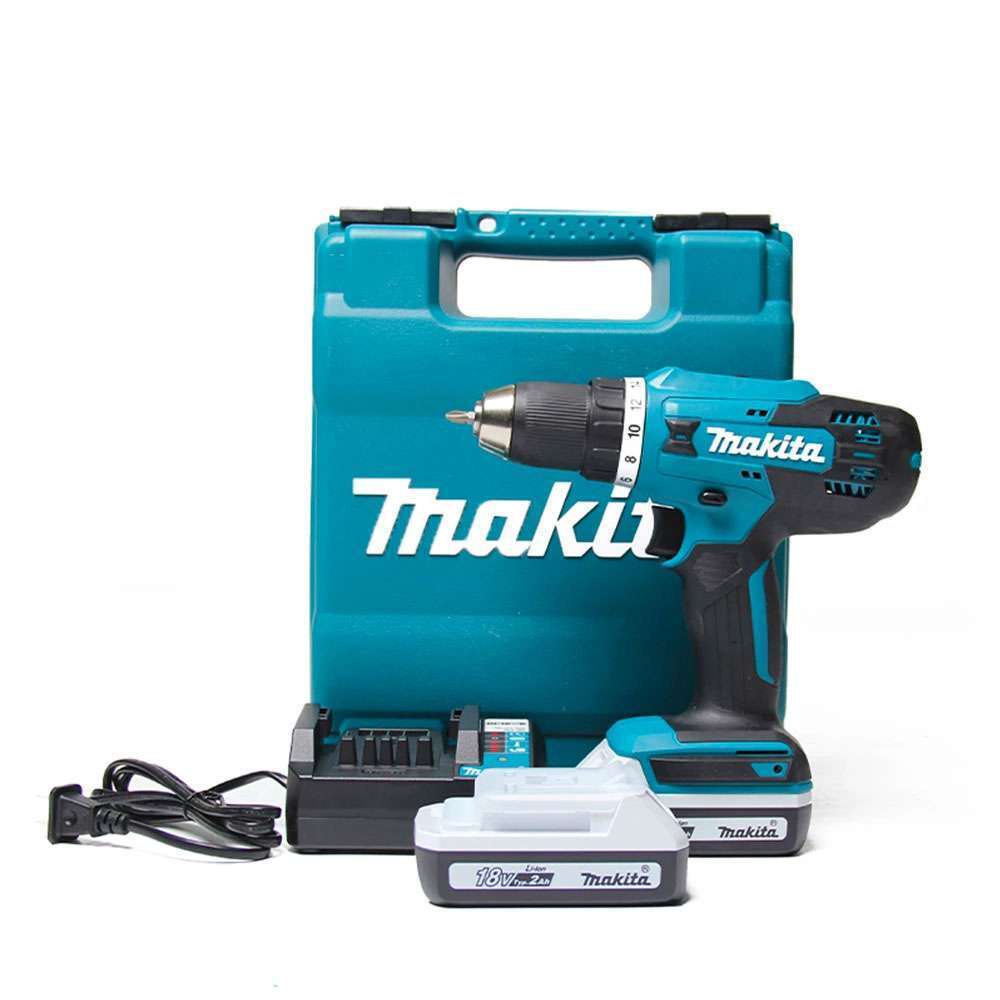 Makita DF488DW 18V Cordless Hammer Driver Drill with Reversing Switch 0