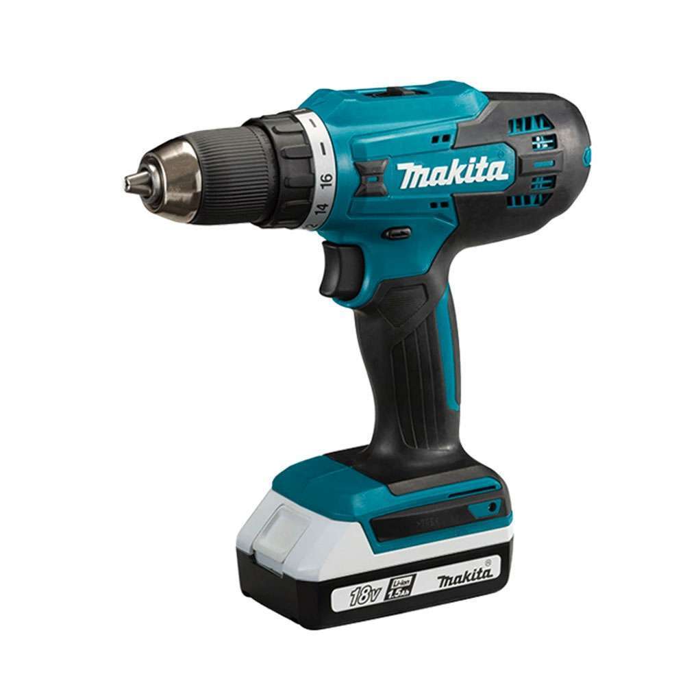 Makita DF488DW 18V Cordless Hammer Driver Drill with Reversing Switch 1