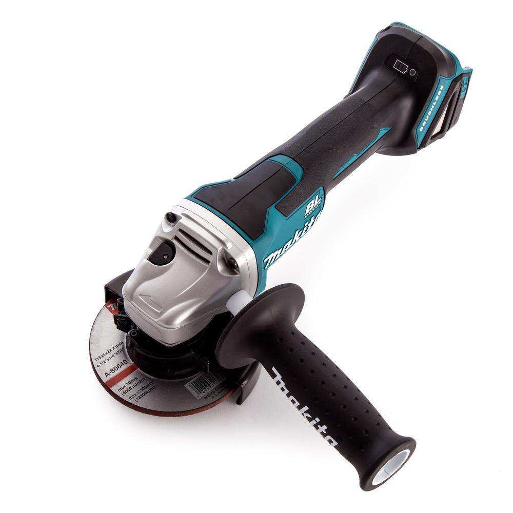 Makita DGA458Z 18V LXT 115mm Cordless Angle Grinder 1