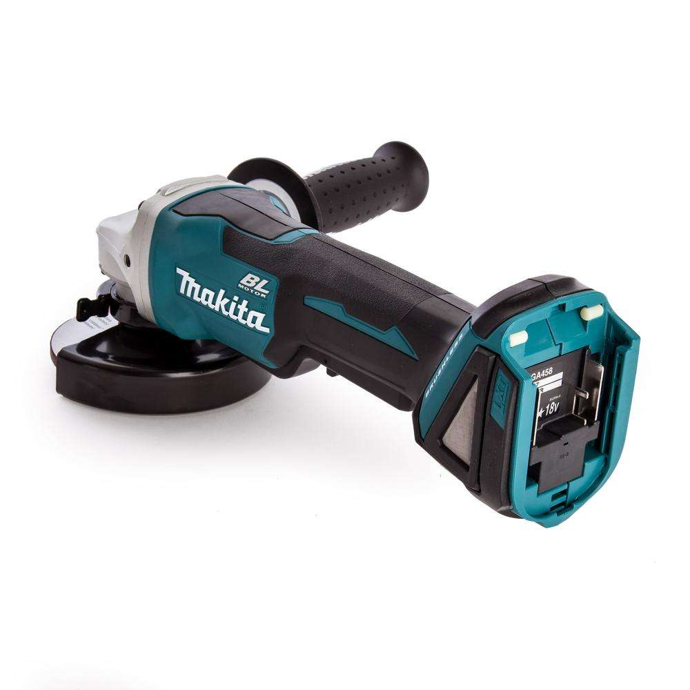 Makita DGA458Z 18V LXT 115mm Cordless Angle Grinder 2