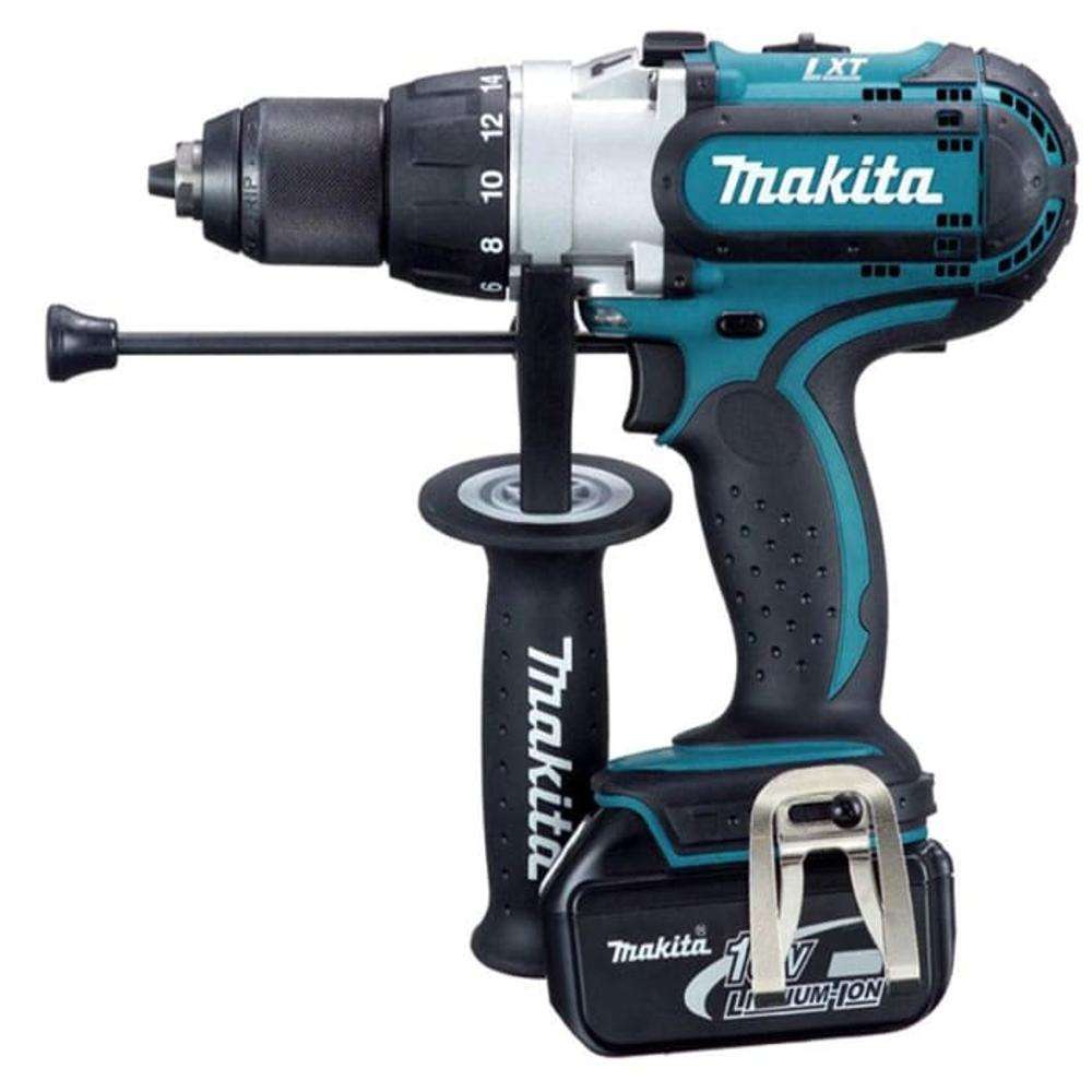 Makita DHP451RTJ Cordless Impact Drill 3-Speed 18 V / 5.0 Ah 2 Batteries & Charger 2