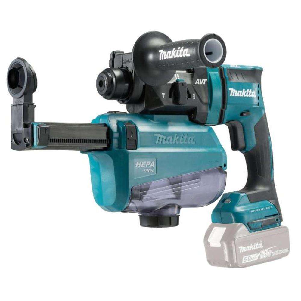 Makita DHR182ZWJU 18V SDS-Plus Combination Cordless Rotary Hammer 18mm 1.7J 0