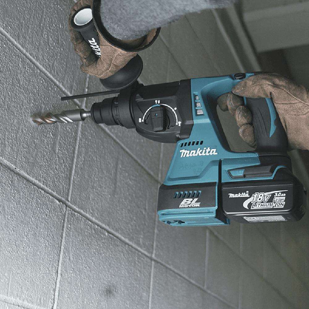Makita DHR242RFJ 18V Li-Ion SDS+ Hammer Drill 24mm 2 x 3.0Ah Battery 1