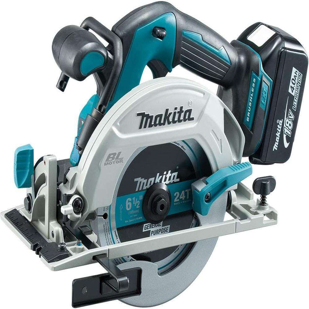 Makita DHS680RFJ 18V Cordless Circular Saw 165mm 3Ah Brushless Motor 0