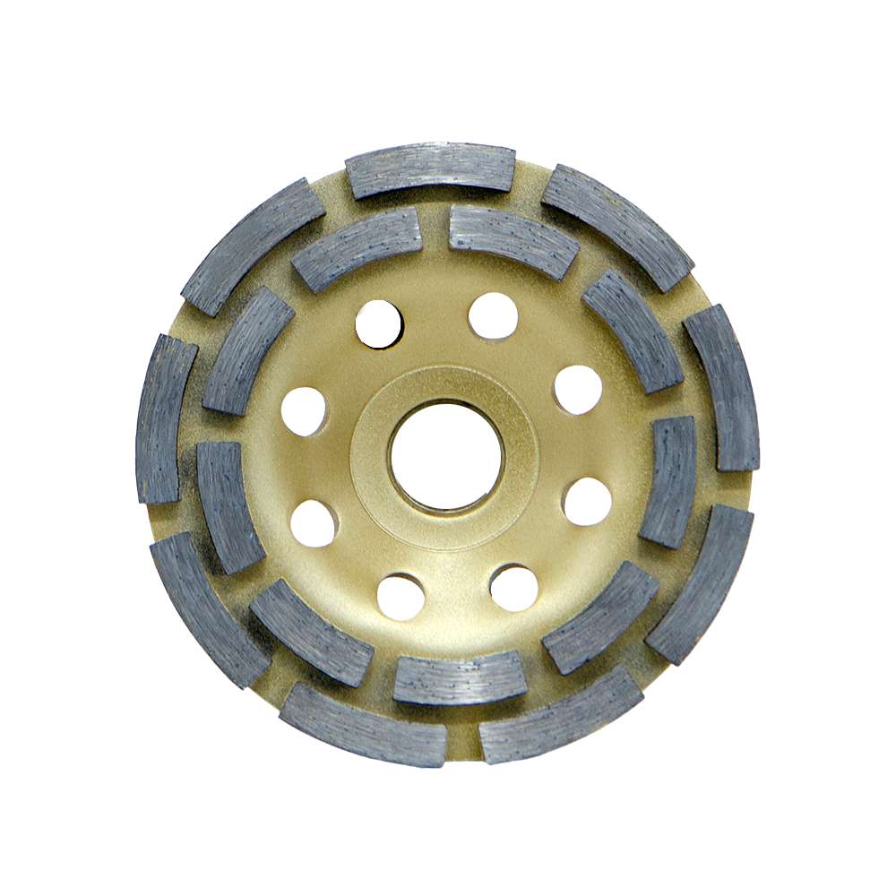 K2 Diamond Cup Grinding Disc Double Raw-4" 0