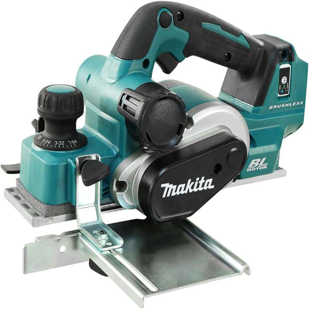 Makita DKP181Z 82mm 18V LXT Cordless Planer 3mm Cutting Depth Brushless Motor 0