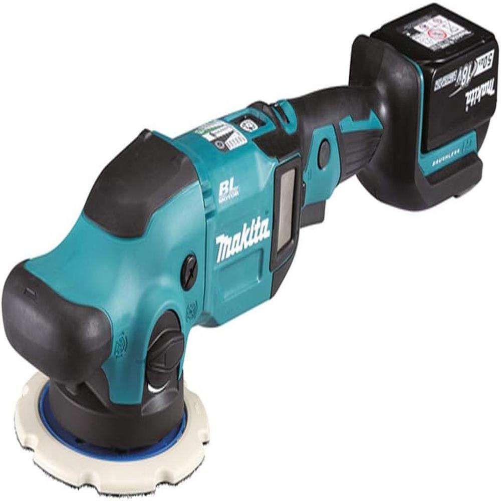 Makita DPO600RTE 18V LXT Random Orbit Polisher 150mm 780RPM 0