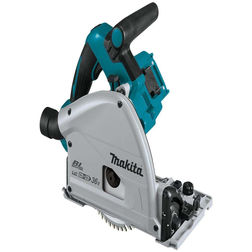 Makita DSP600Z 18V x 2 Li-Ion 165mm Cordless Plunge Cut Circular Saw 0