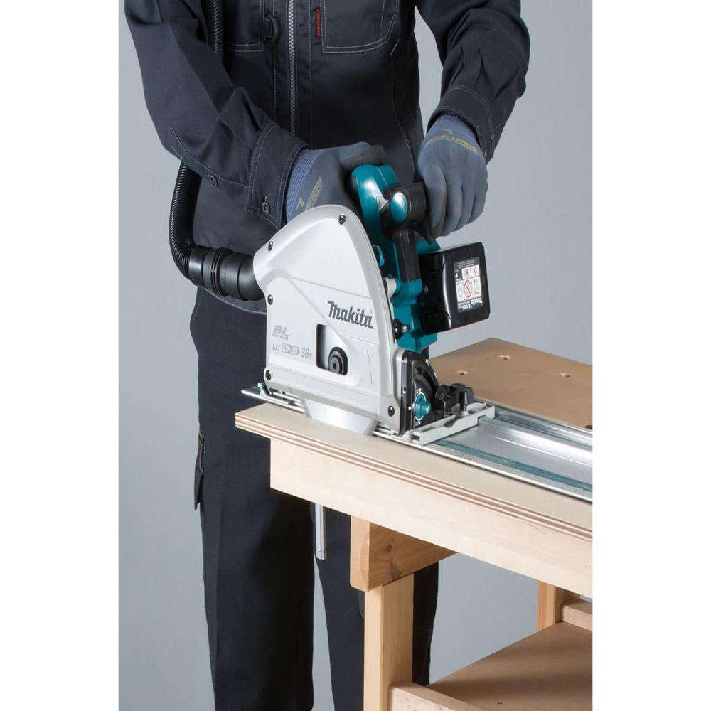 Makita DSP600Z 18V x 2 Li-Ion 165mm Cordless Plunge Cut Circular Saw 1