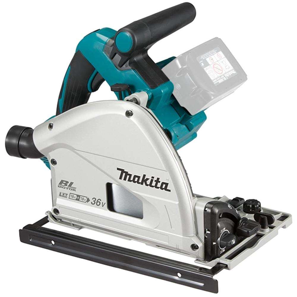 Makita DSP601Z 18V x 2 Li-Ion 165mm Cordless Plunge Cut Circular Saw  0